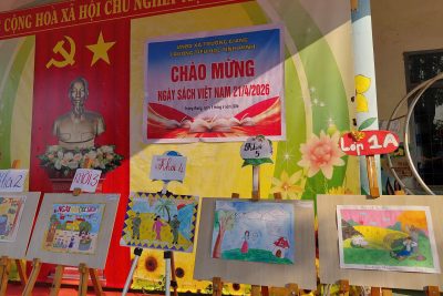 HOẠT ĐỘNG TRẢI NGHIỆM CHÀO MỪNG NGÀY SÁCH VIỆT NAM NĂM 2026