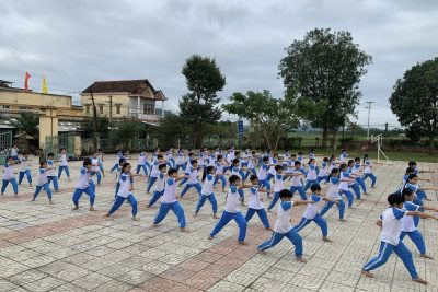 TRƯỜNG TH TỊNH MINH SINH HOẠT CÂU LẠC BỘ VÕ CỔ TRUYỀN